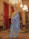 Kalasutra Gold Tissue Embroidery Online Occasion Wear Saree Wholesale